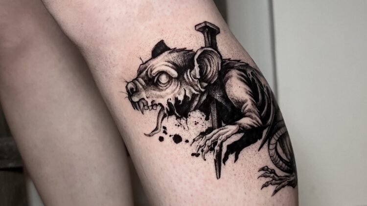 Leg Tattoo